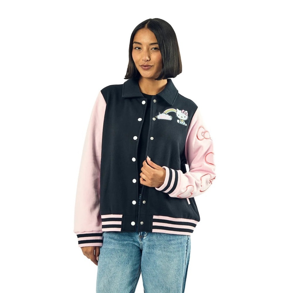 Hello Kitty Rainbow Varsity Jacket